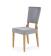 Стул HALMAR SORBUS серый/дуб медовый