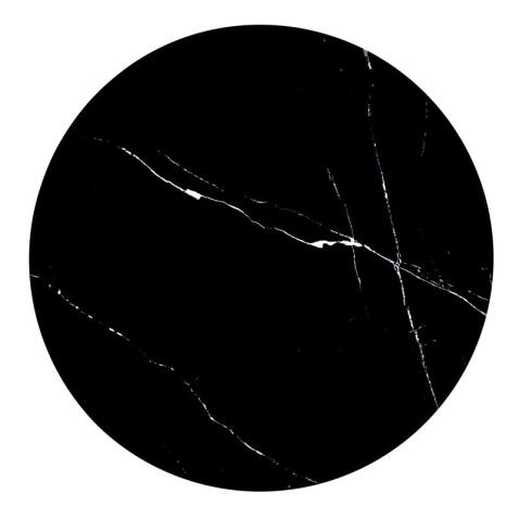 Стол журнальный HALMAR TRIBECA черный мрамор/золотой