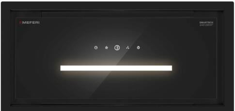 Вытяжка кухонная MEFERI SMARTBOX60BK GLASS COMFORT