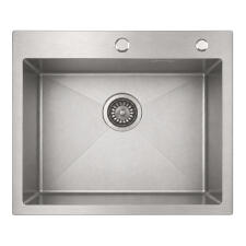 Кухонная мойка из нержавейки BLANTEK LS-5848ST Stone texture