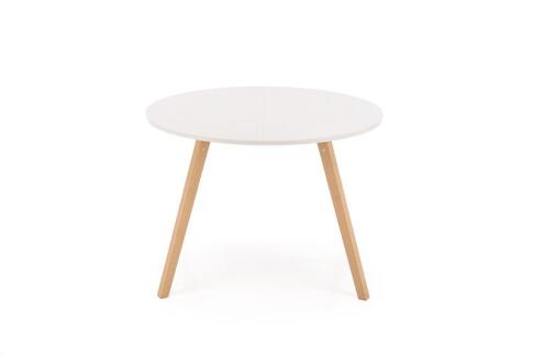 Стол обеденный HALMAR RUBEN кашемир/натуральный 102-142/102