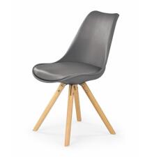Стул HALMAR K201 серый/натуральный