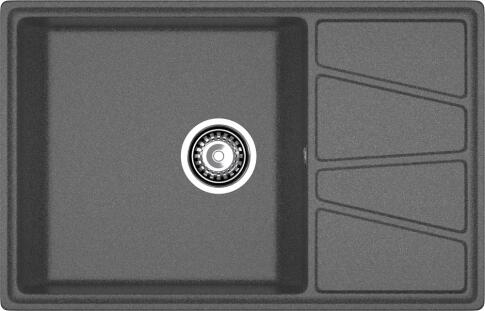 Кухонная мойка GRANFEST VERTEX V-780L графит