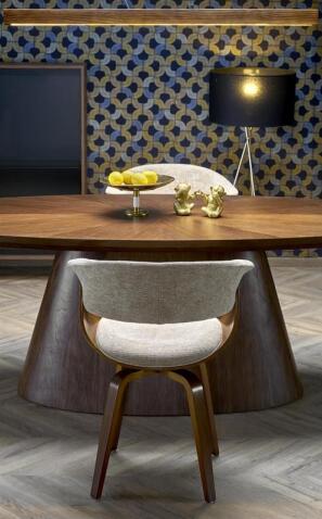 Стол обеденный HALMAR VAGNER орех 220/98