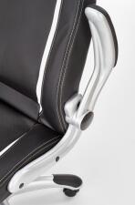Кресло компьютерное HALMAR SATURN черный/серебристый
