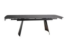 Стол обеденный SIGNAL BACARDI черный/черный 160-240/90