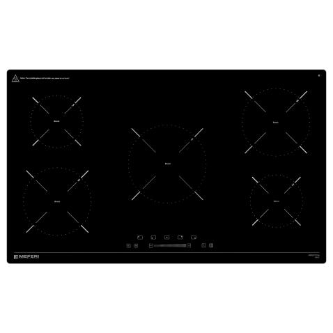 Варочная панель индукционная MEFERI MIH905BK POWER