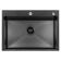 Мойка ARFEKA ECO AR 700*500 BLACK PVD NANO DECOR MILLET GRAINS