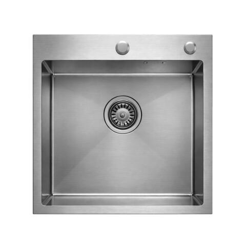 Кухонная мойка из нержавейки BLANTEK LS-5050S Brushed