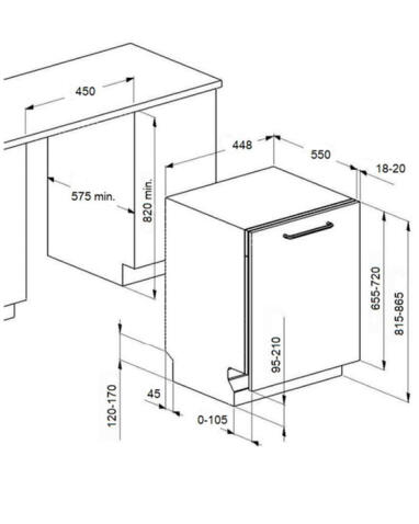 Посудомоечная машина MAUNFELD MLP-083D Light Beam