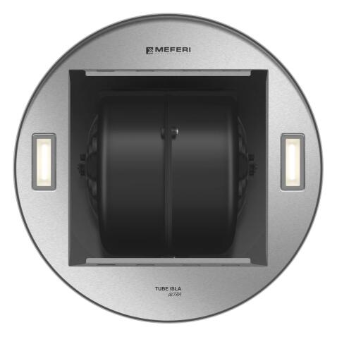 Вытяжка кухонная MEFERI TUBE35IX ISLA ULTRA