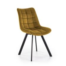 Стул HALMAR K332 горчичный/черный