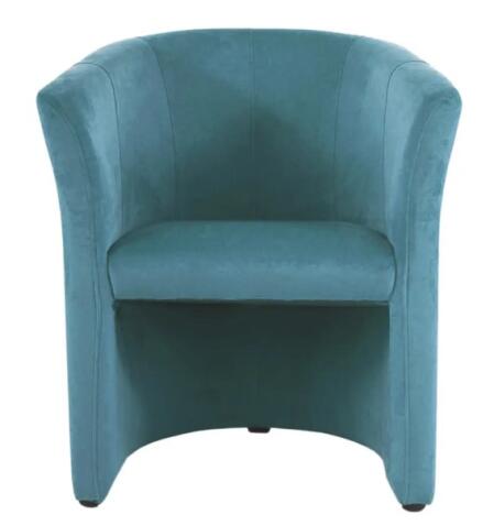 Кресло SIGNAL TM-1 Velvet Bluvel 85 бирюзовый/венге