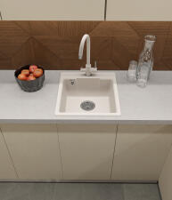 Кухонная мойка GRANFEST URBAN UR-644 белый