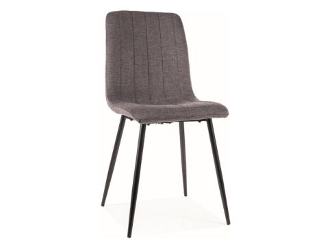 Стул SIGNAL ALAN Brego 18 серый/черный