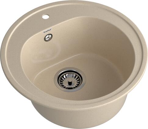 Кухонная мойка GRANFEST RONDO R-510 кашемир