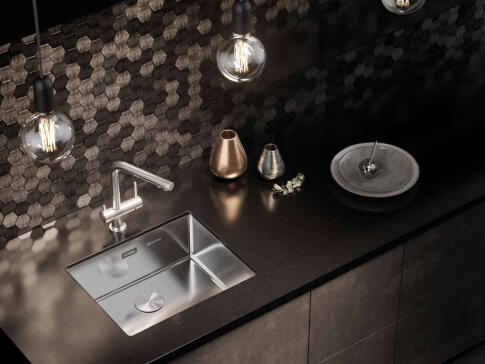 Кухонная мойка из нержавейки Omoikiri Taki 54-U/IF-IN нержавеющая сталь