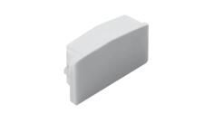 Заглушка для профиля AQ FORM накладного 15х7 серая