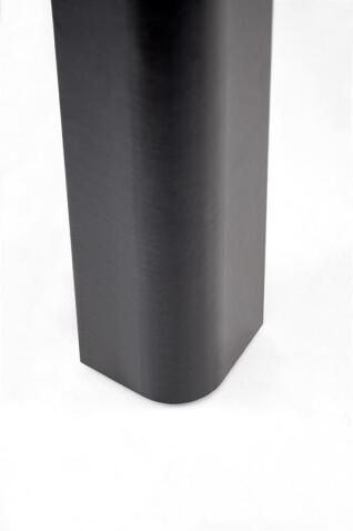 Стол обеденный HALMAR RINGO кашемир/черный 102-142/102