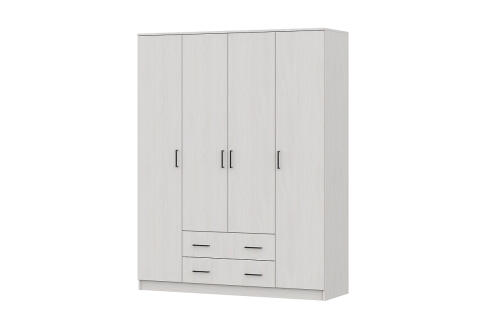 Шкаф NN Мебель ШК 1 (серия 2) Ясень Анкор светлый