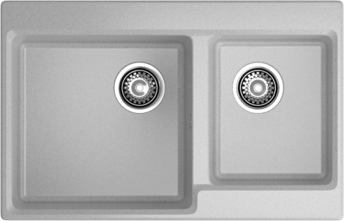 Кухонная мойка GRANFEST LEVEL LV-780K серый