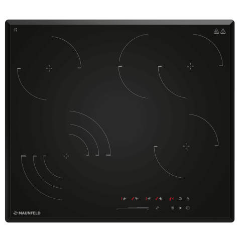 Поверхность электрическая MAUNFELD CVCE594SSMDBK LUX