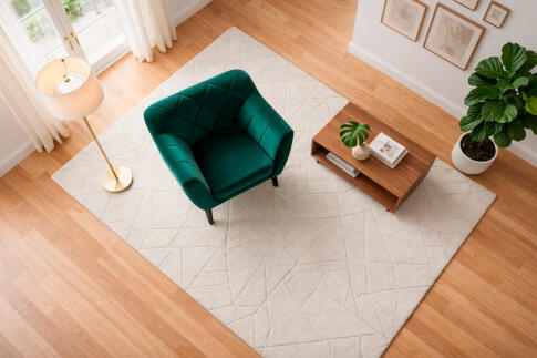 Кресло SIGNAL KARO 1 Velvet Bluvel 78 зеленый/венге