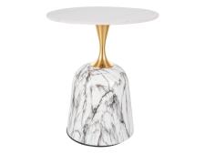 Стол журнальный SIGNAL FAMA белый/белый 50/59