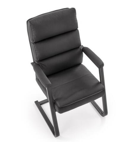 Кресло компьютерное HALMAR ADRIANO SKID черный