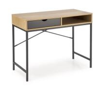 Стол компьютерный HALMAR B50 натуральный/черный Стол компьютерный HALMAR B50 натуральный/черный
