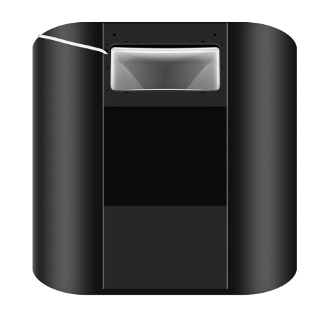 Вытяжка MAUNFELD GUNA 60 чёрный антрацит с розовым золотом