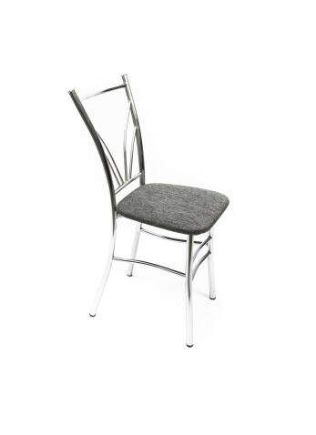 Стул ВВР Соната серый/хром, рогожка