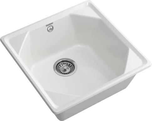 Кухонная мойка GRANFEST UNIQUE U-500 иней