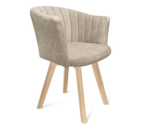 Стул Sheffilton SHT-ST42-1/S183 милк/прозрачный лак