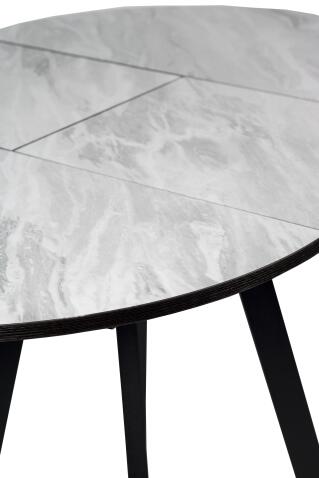 Стол ВВР Элип-2 Лавант/черный профиль, пластик