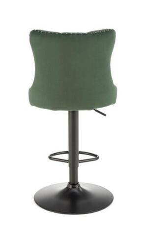 Стул барный HALMAR H117 темно-зеленый