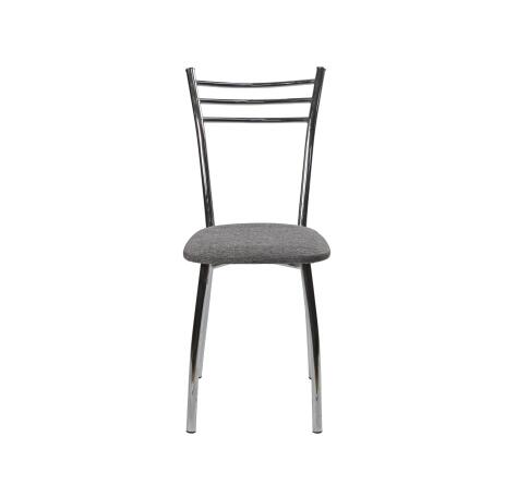 Стул ВВР Трио лайт Серый/хром, рогожка