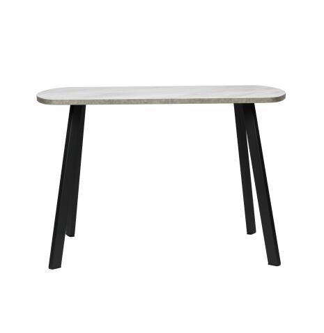 Стол ВВР Пластиковый Лавант/бетон светлый/черный профиль 110/70