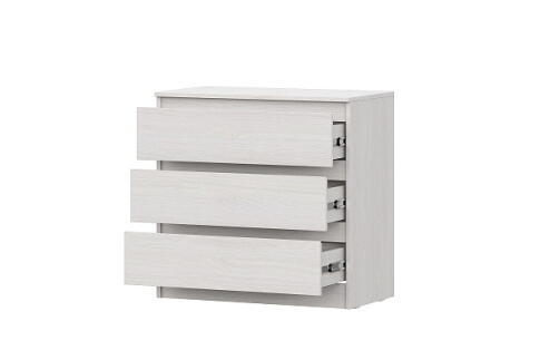 Комод SV-МЕБЕЛЬ (МС Бриз-1 К) Ясень Анкор светлый, 3 ящ.
