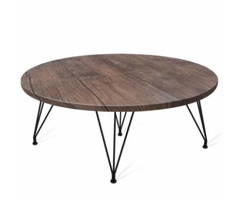 Стол журнальный Sheffilton SHT-TU29/H36/МДФ 80 артикул Сж-107 палисандр/черный муар