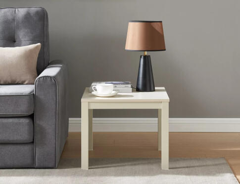 Стол журнальный SIGNAL FROST L4 белый/белый 50/50/40