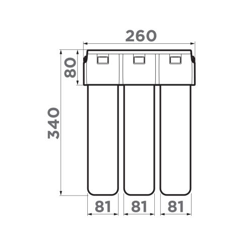 Фильтр для очистки воды Omoikiri PURE DROP 1.0