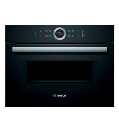 Духовой шкаф BOSCH компактный с СВЧ CMG633BB1