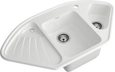 Кухонная мойка GRANFEST CORNER C-1040E иней