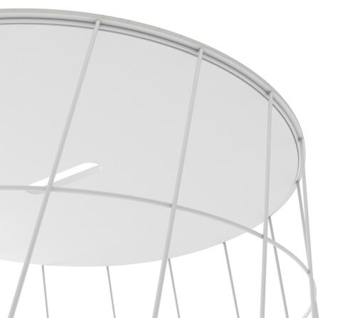 Стол журнальный Sheffilton SHT-CT41 мисандея/белый муар