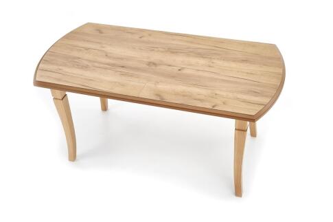 Стол обеденный HALMAR FRYDERYK дуб крафт/дуб крафт 160-240/90