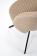 Стул HALMAR K546 бежевый/черный, поворотный
