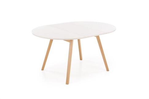 Стол обеденный HALMAR RUBEN кашемир/натуральный 102-142/102