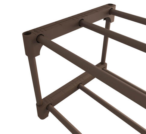 Полка для обуви Sheffilton SHT-SR3-P артикул ПЛТ-166 коричневый/коричневый