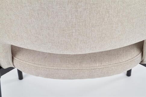 Стул HALMAR K373 бежевый/черный